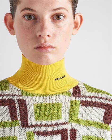 prada ski sweater|prada turtleneck sweater.